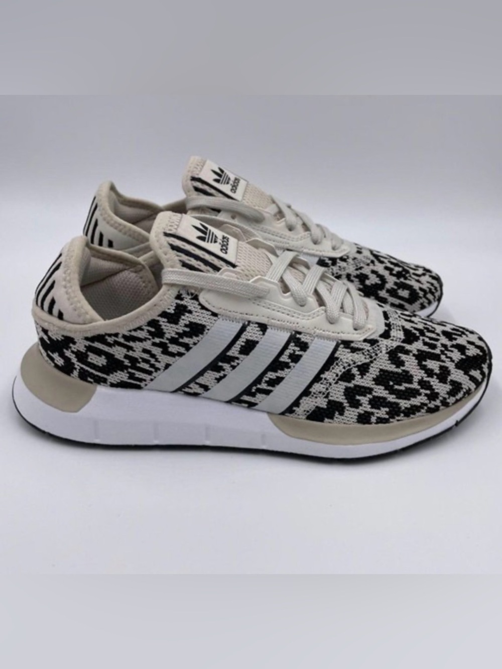 Adidas Women’s Swift Run X FY2998 Leopard Print Running Athletic Sneaker Size 7